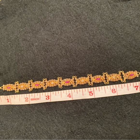 21k Solid Gold Bracelet - Picture 3 of 5